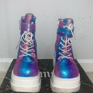 Demonia FAIRY TECHNOPAGAN BOOTS